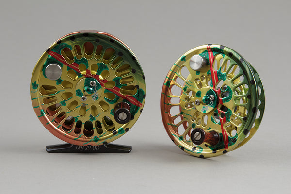 Abel Prosek Limited Edition Golden trout reel, spool and print