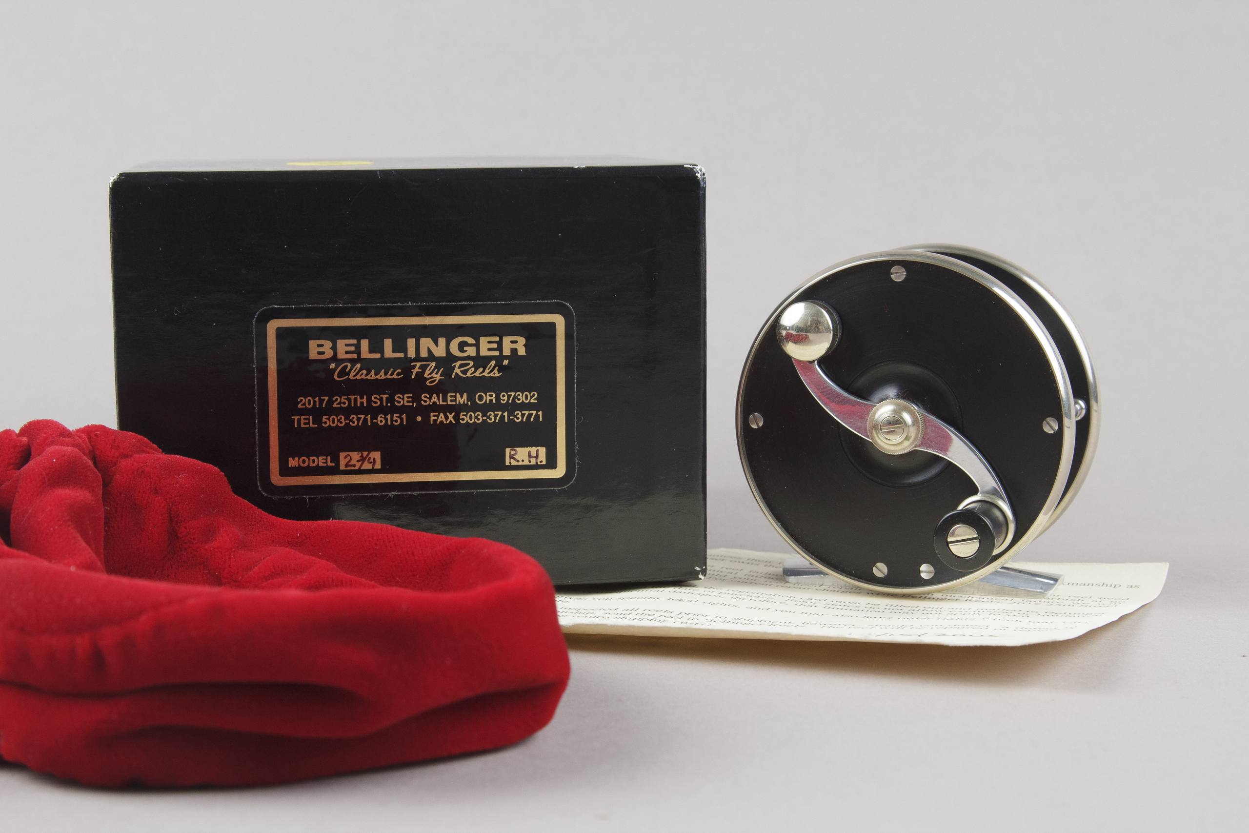 bellinger fly reels Bellinger – Nickel Silver 2 3/4"