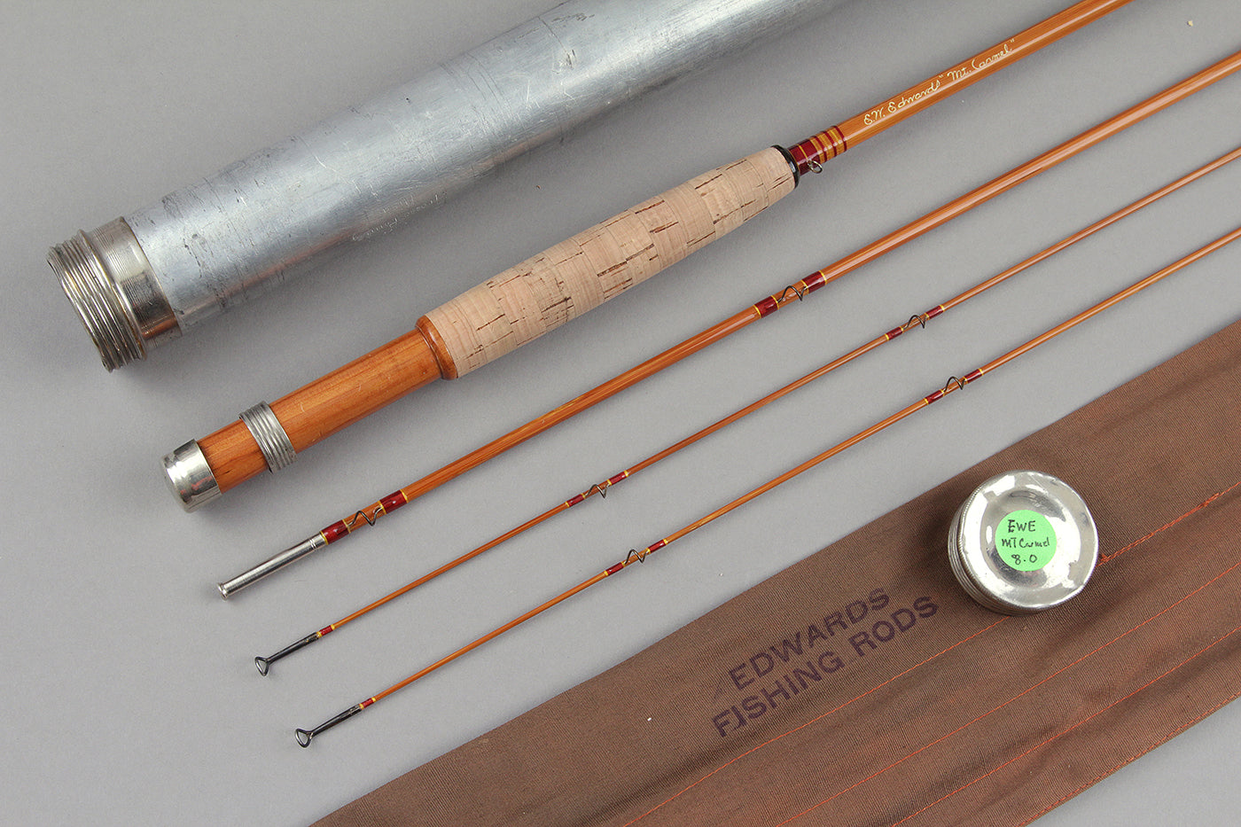edwards fly reels Edwards, E.W. – 8' 0" 5wt. Mt. Carmel