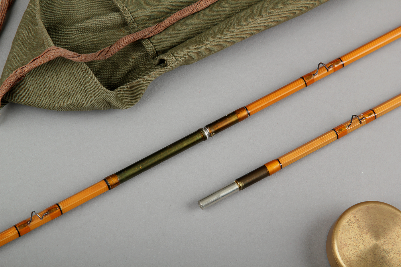 bamboo fly rod fishing 8888 Leonard, H.L. - 8' 4/2 5wt Handcrafted by Headwaters with 23 years expertise. Dickerson, Lyle - 8013 '48