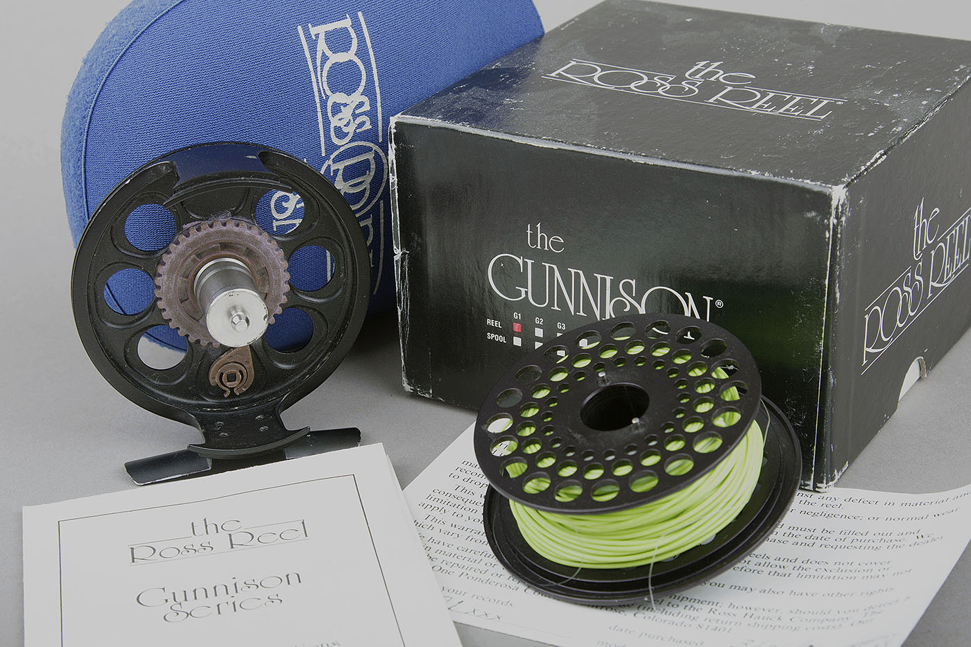 GUNNISON ROSS G1 Fly Fish Spool Used $210.75 - PicClick